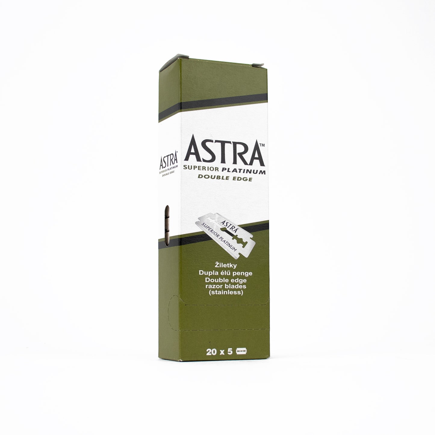Astra Double Edge Blades Superior Platinum (20x5)