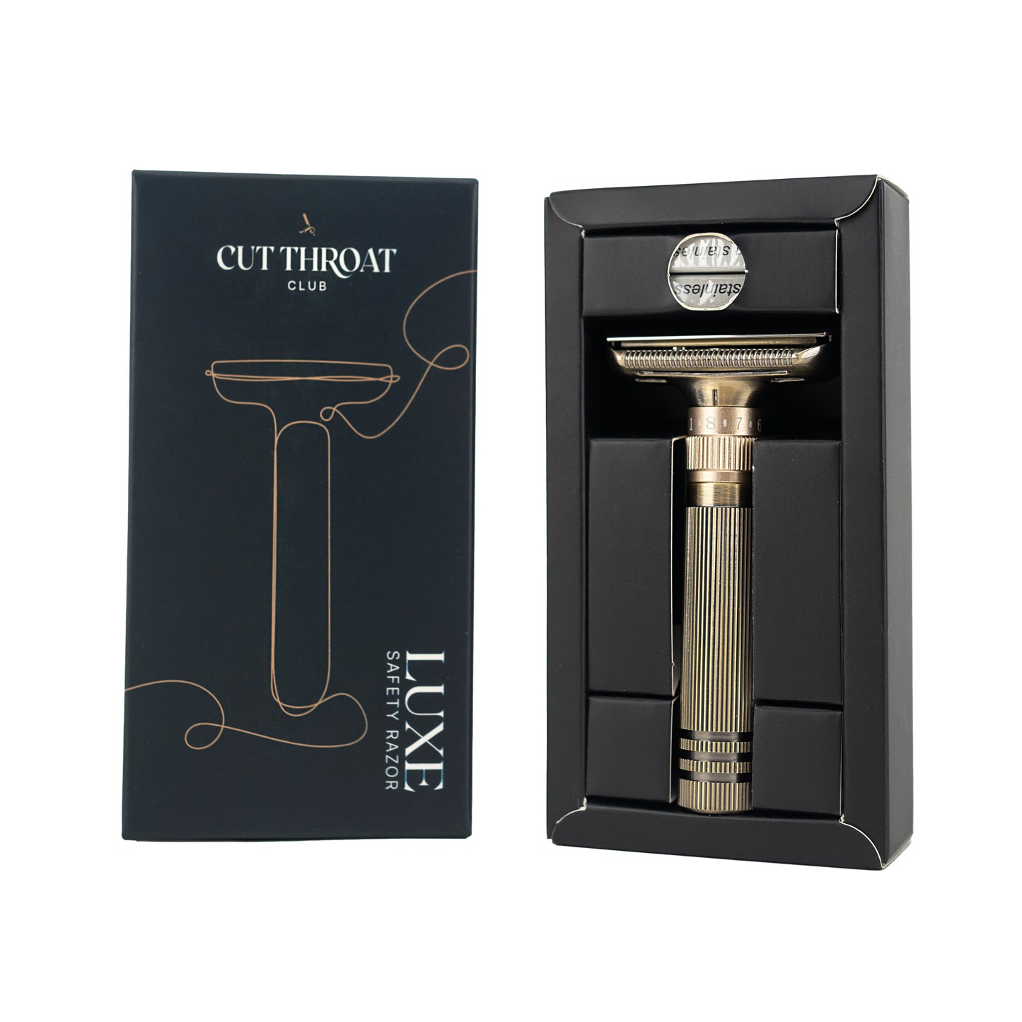 LUXE' Adjustable Safety Razor by Cut Throat Club