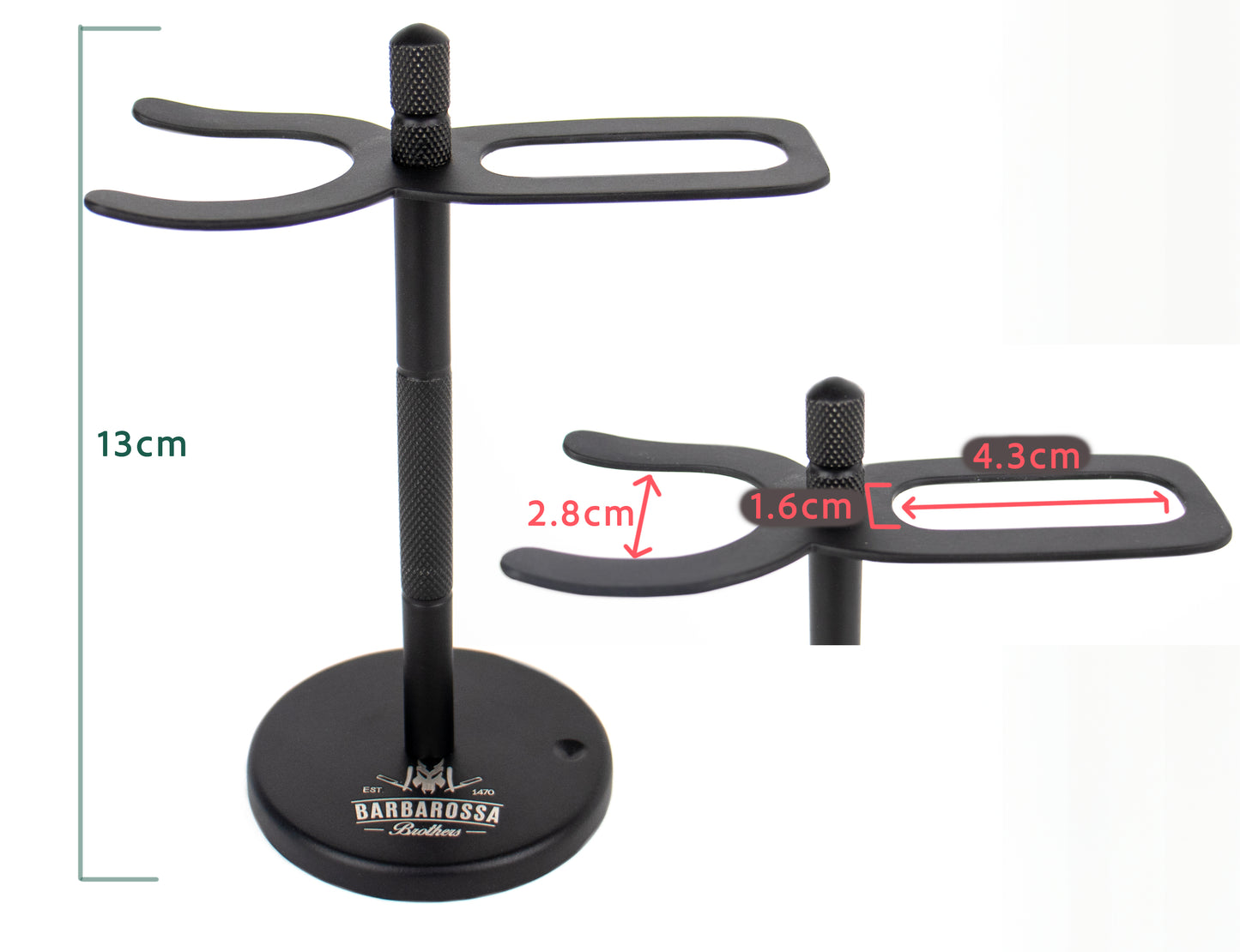 The Cutlass Razor & Brush Stand