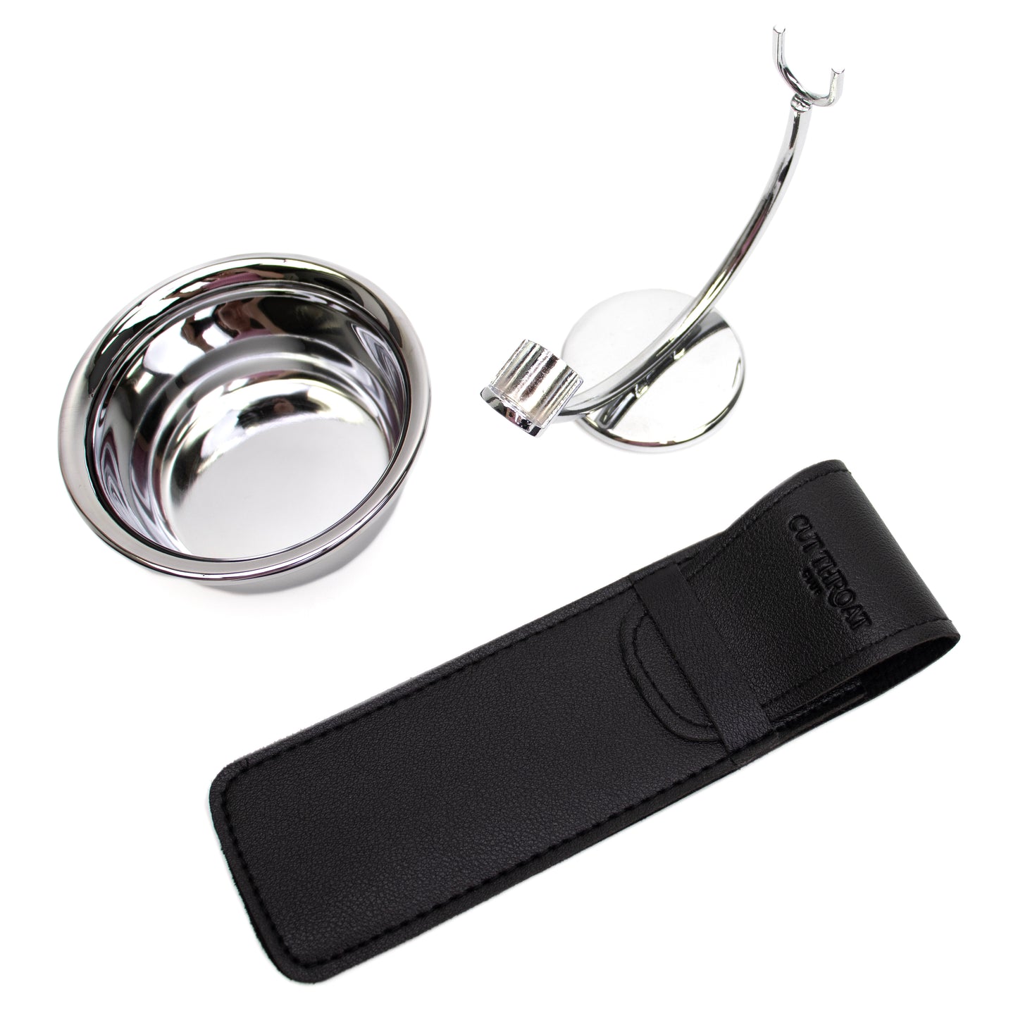 Shaving Accessory Bundle - Silver
