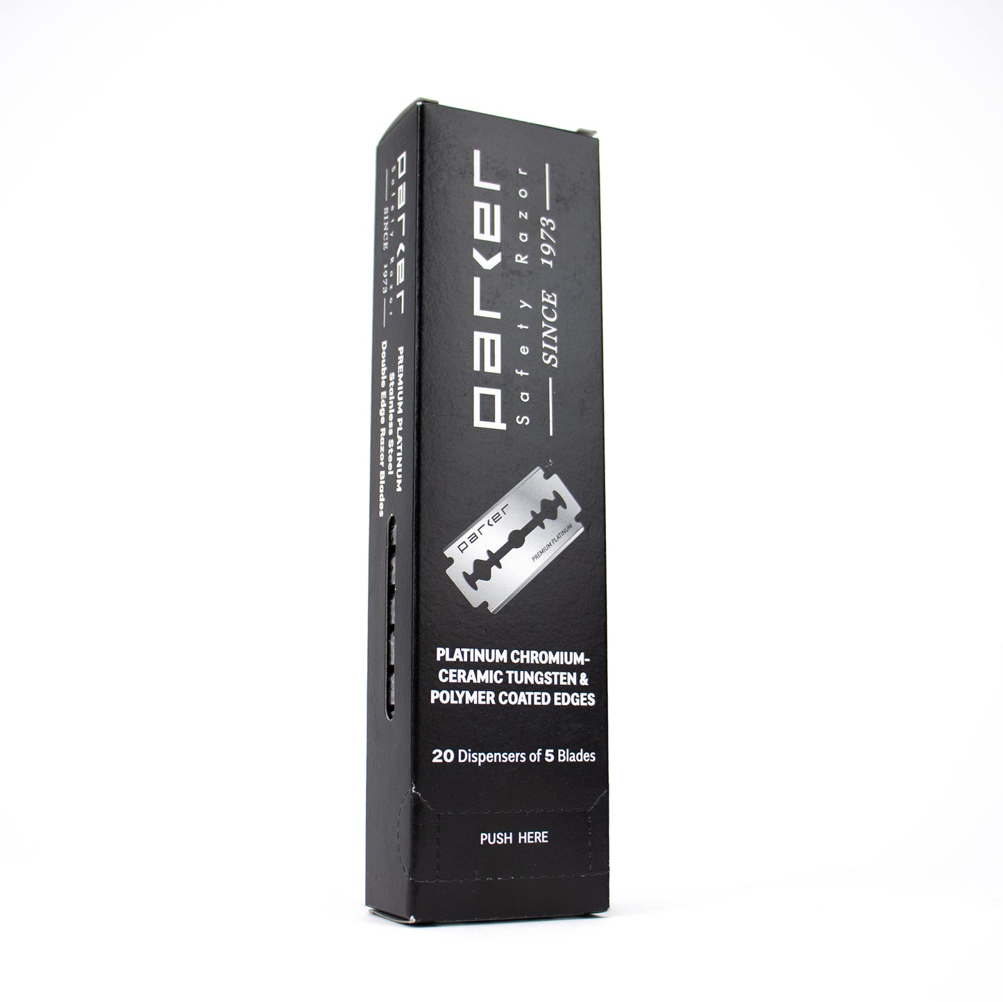 Parker Premium Platinum Double Edge Blades (20 x 5)