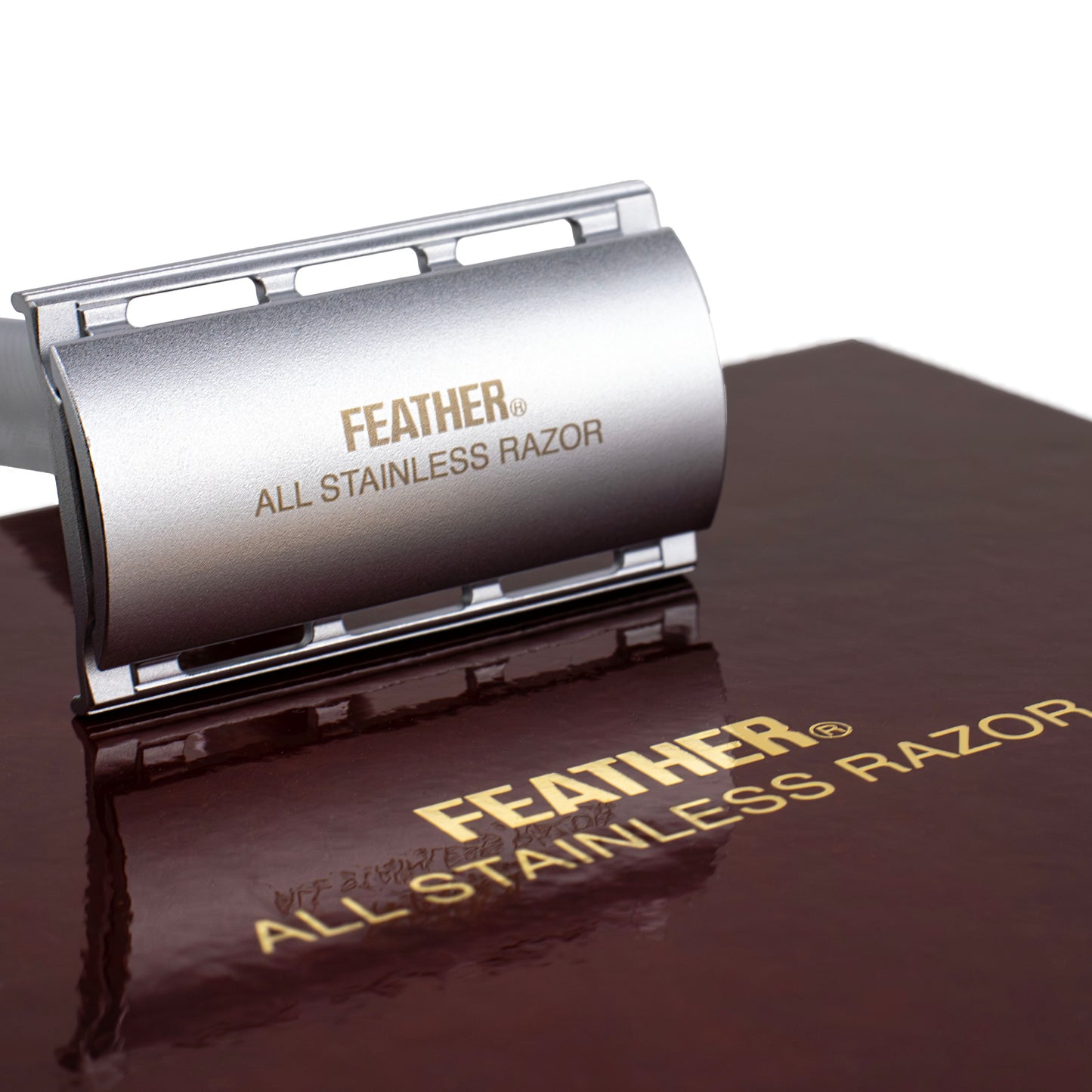 Feather AS-D2 Safety Razor - Matt Chrome