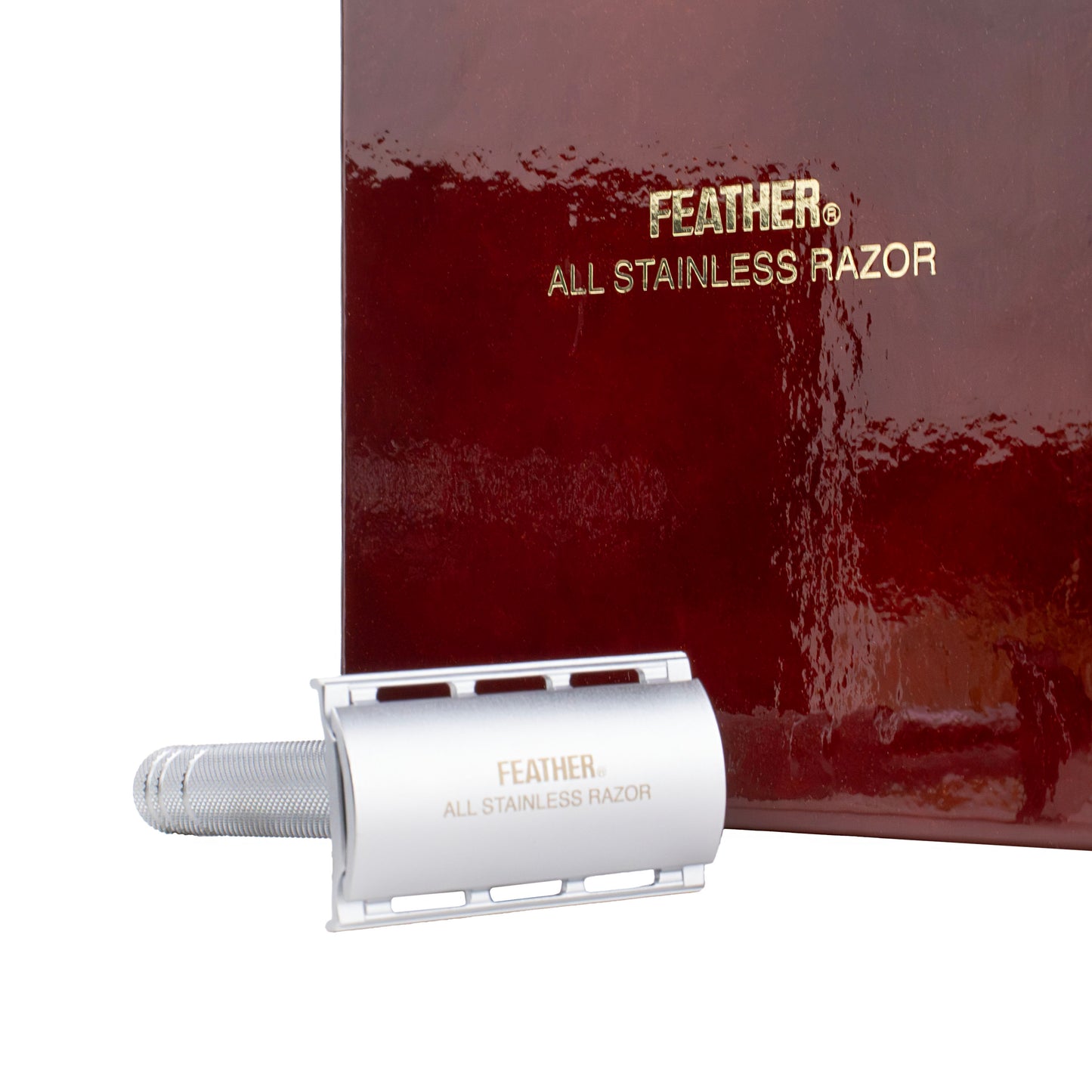 Feather AS-D2 Safety Razor - Matt Chrome