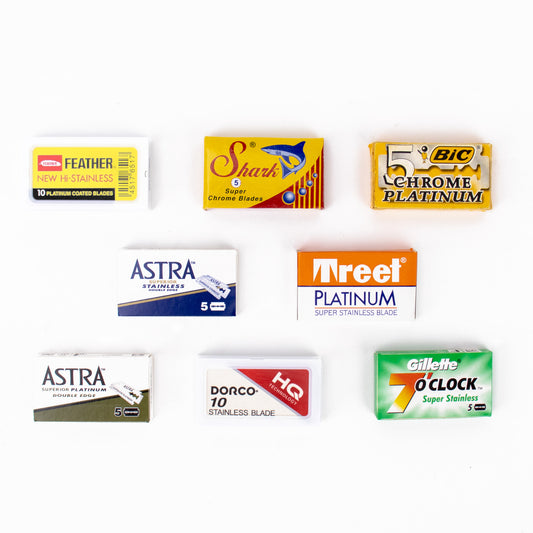 8 Pack Razor Blade Sampler