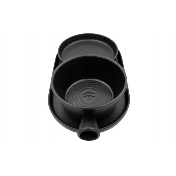 Shave Ritual - Pitch Dark Set - Shaving Bowl / Scuttle