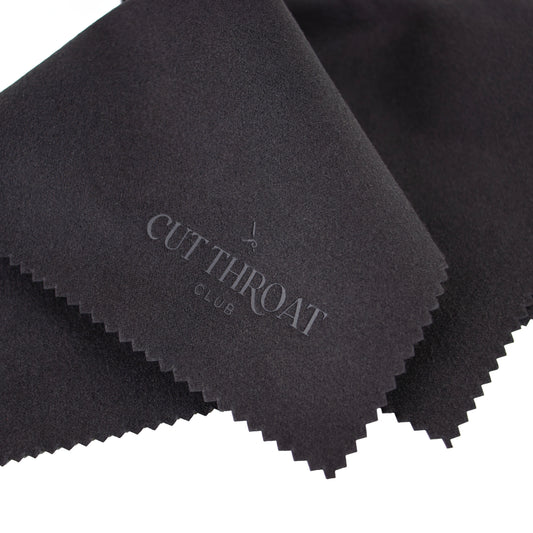 Cut Throat Club Microfibre Polishing Cloth - Black