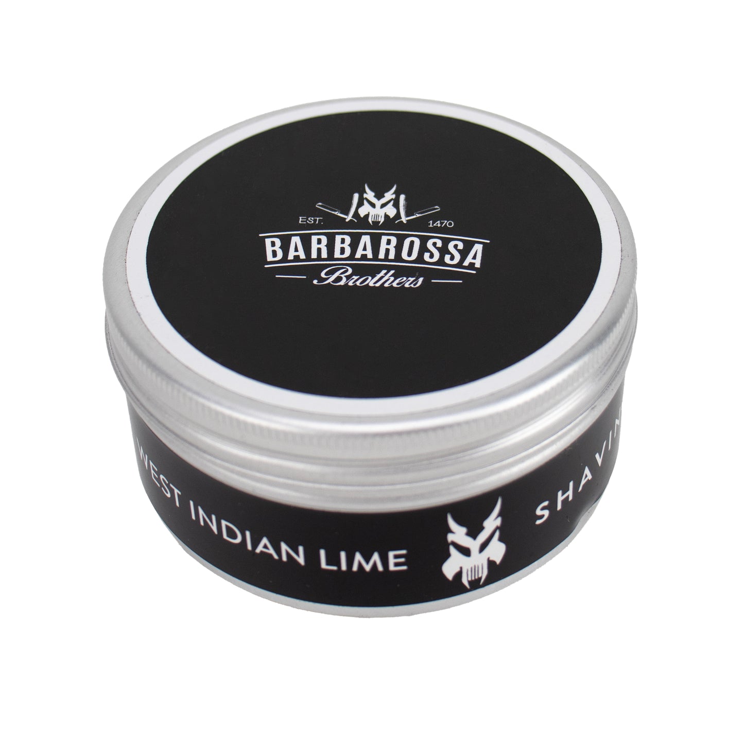 Barbarossa Brothers West Indian Lime & Black Pepper Shaving Cream (100ml)