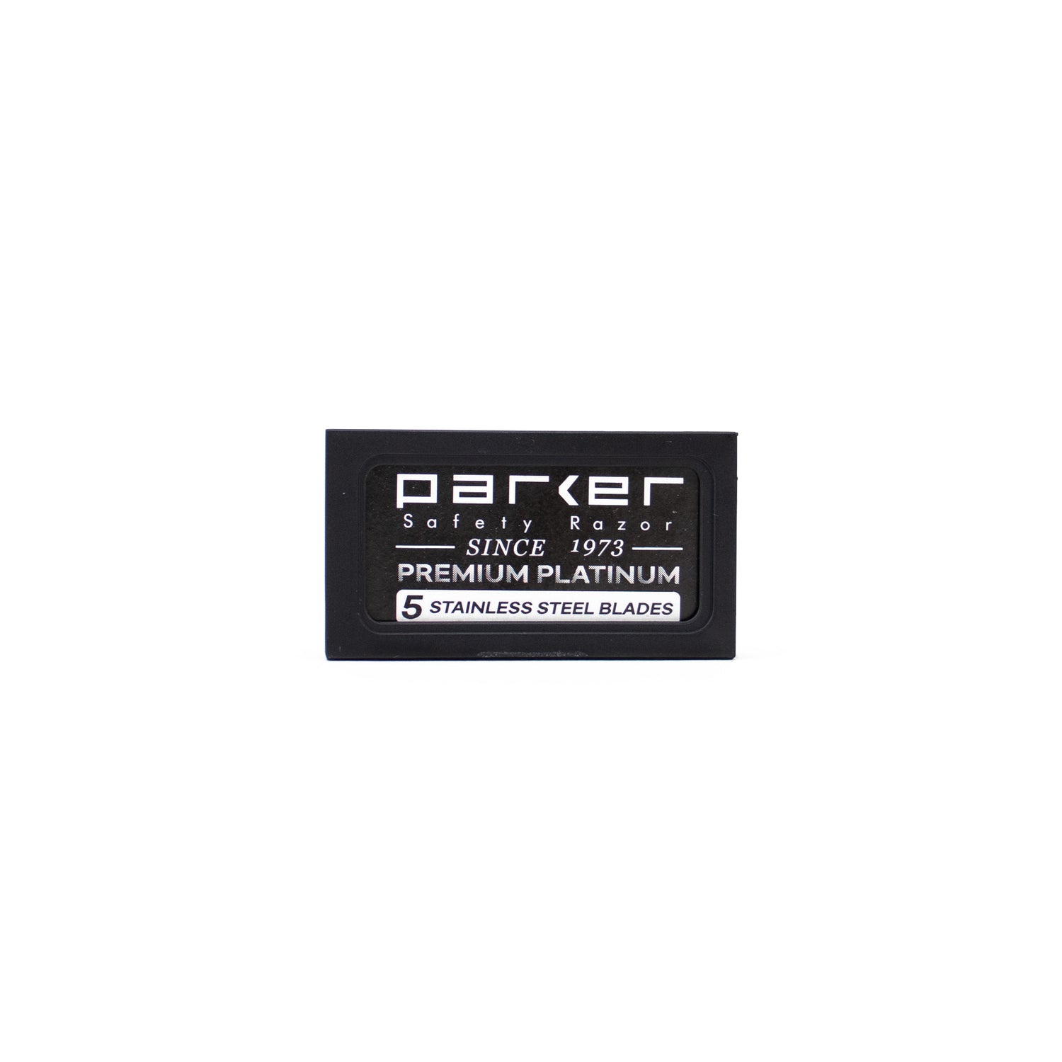 Parker Premium Platinum Double Edge Safety Razor Blades- 5 Count